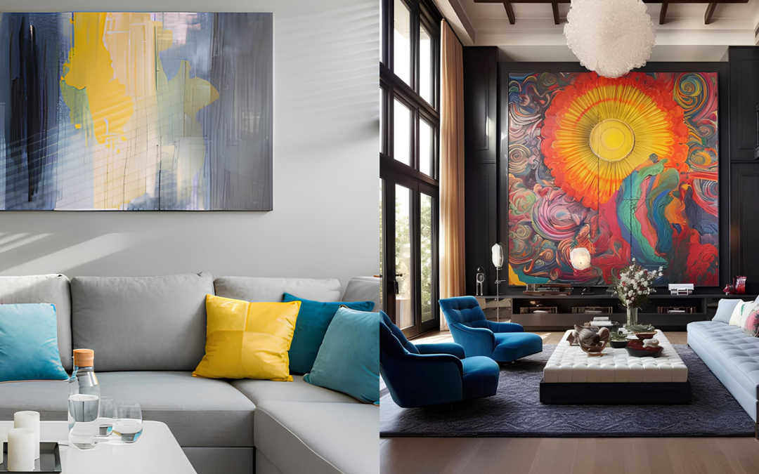 Large wall prints vs giant wall prints: Which is right for your space?