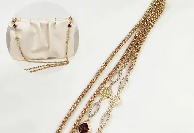 Metal Chain Decoration on Fashion Bags Manufacturer