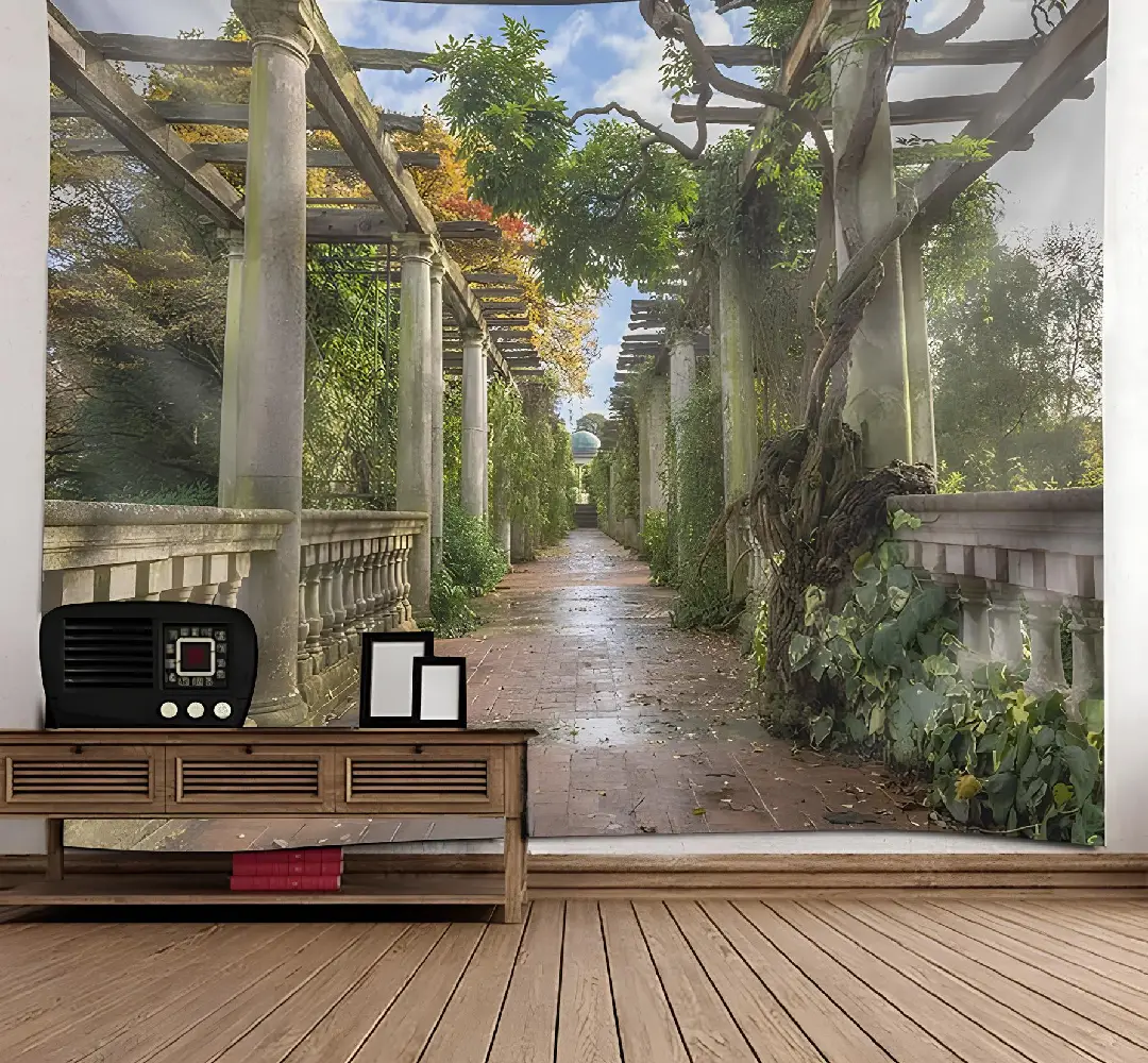 3D Textured Artistic Scenes Print 1