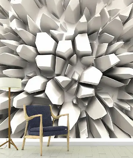 3D Textured Artistic Scenes Print 6