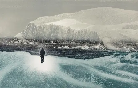 3D Textured Artistic Scenes Print 8