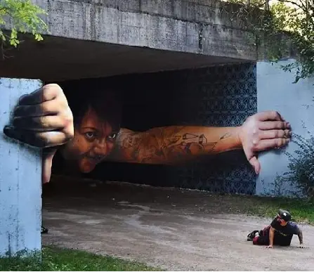 3D Textured Artistic Scenes Print 9