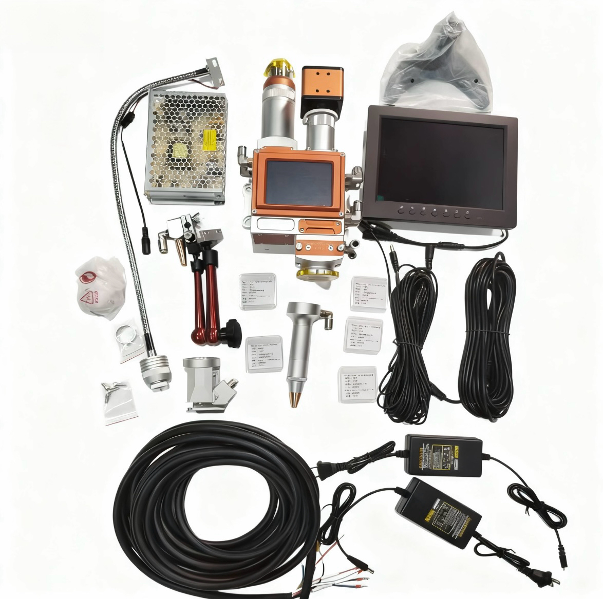 Galvanometer laser welder Attachment