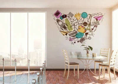 Indoor Wall Scenes Print