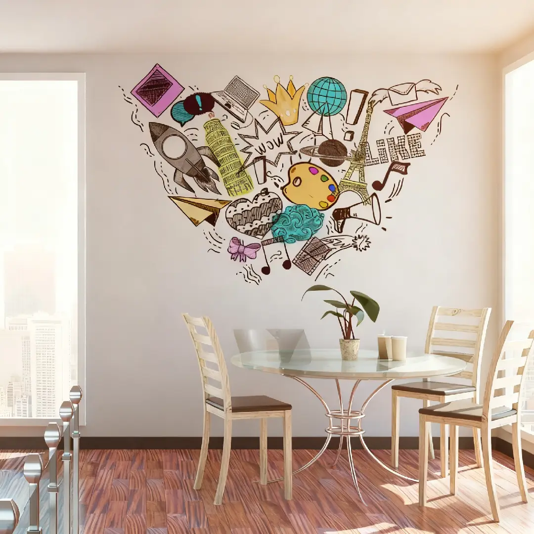 Indoor Wall Scenes Print