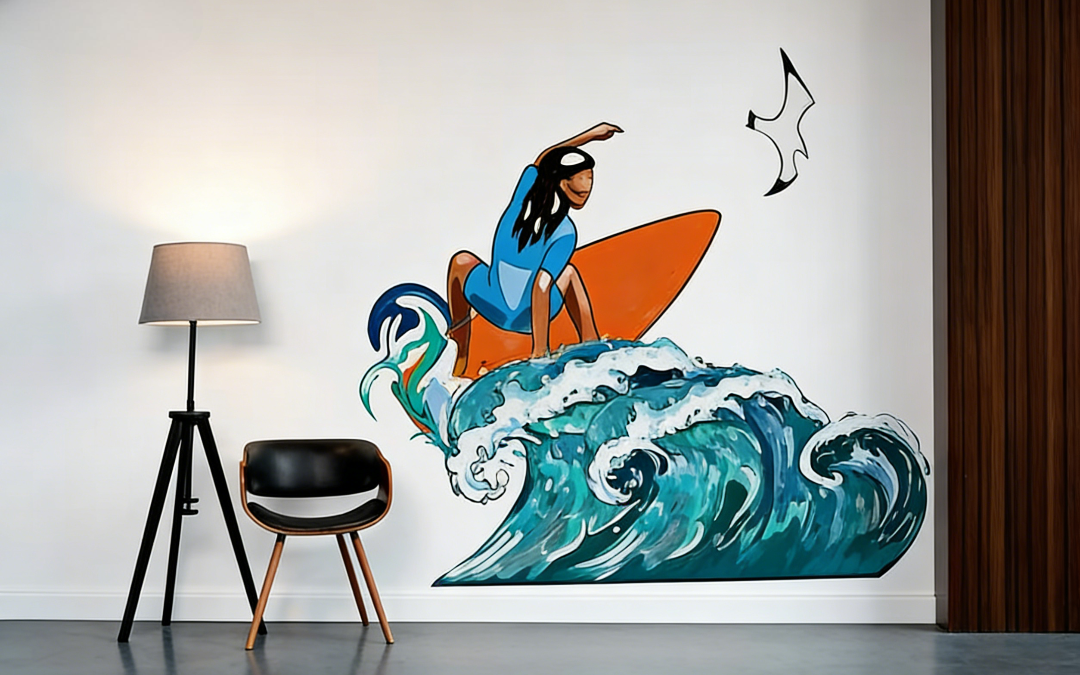 How Entrepreneurs Use Wall Printers To Create Custom Graffiti Art For Clients