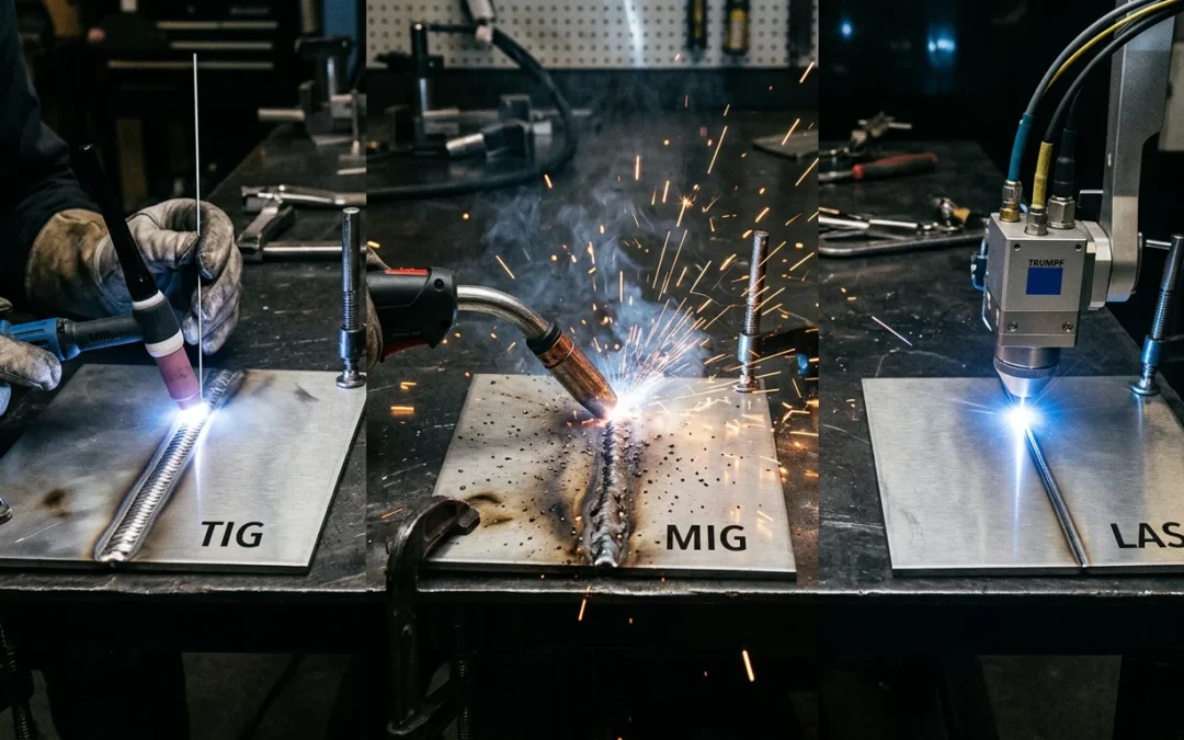 How To Weld Stainless Steel: The Ultimate Guide (Tig, Mig & Laser Compared)