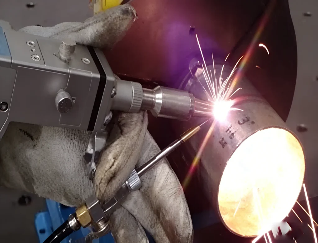 Strion Laser Bystronic Handheld Laser Welding System: Iloiloga o le Tausiga ma le Fa ...
